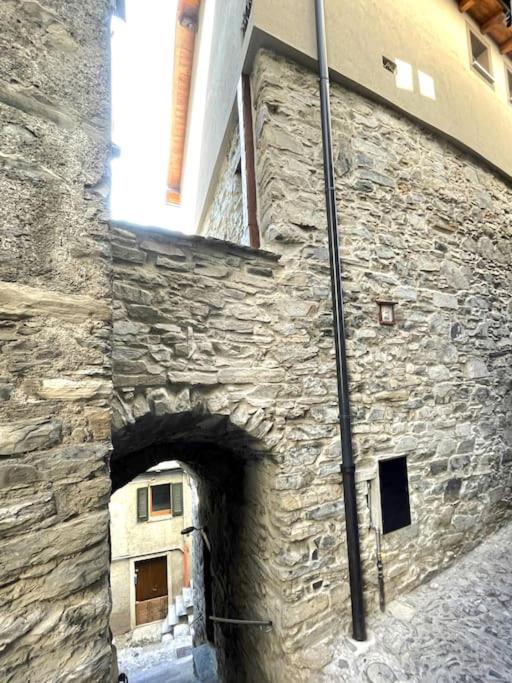 Romantic Home Stone With Amazing View Lake Of Como And Oleandra Laglio Eksteriør billede