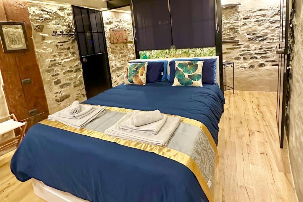 Romantic Home Stone With Amazing View Lake Of Como And Oleandra Laglio Eksteriør billede