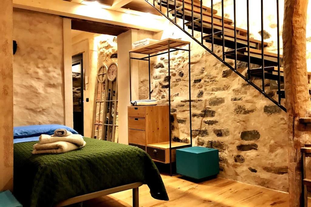 Romantic Home Stone With Amazing View Lake Of Como And Oleandra Laglio Eksteriør billede